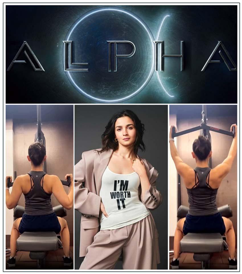 Alia Getting Ready For High Risk Stunts In Alpha