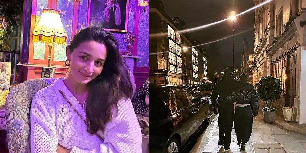 Alia Bhatt, Ranbir Kapoor enjoy in London
