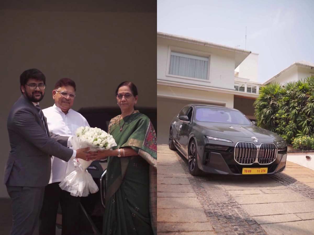 Allu Aravind Gifts Himself A Luxury Car Worth Rs 2.5 Crores