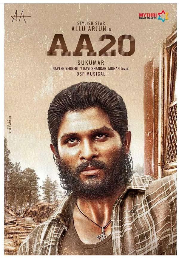 AA20: Allu Arjun Fan Made Poster Rocking