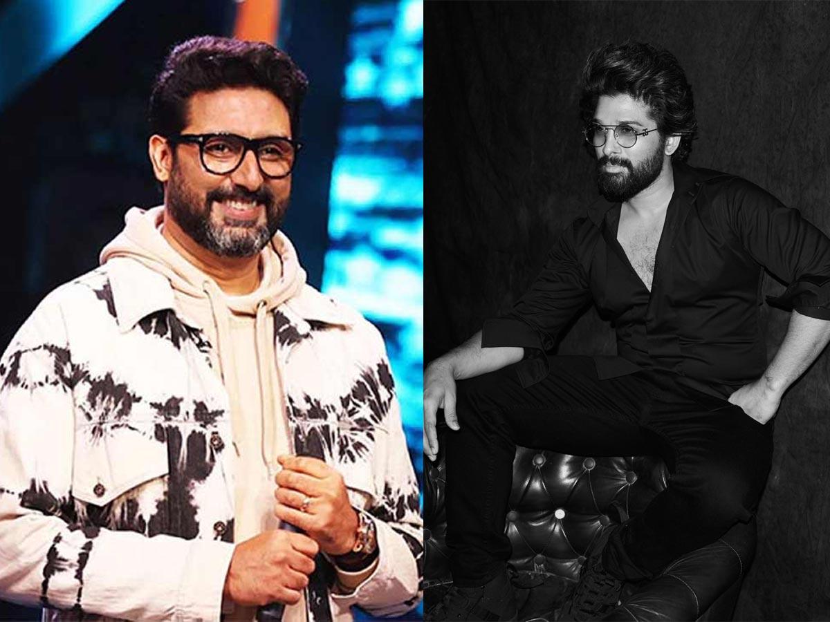 Allu Arjun collaborating with Abhishek Bachchan