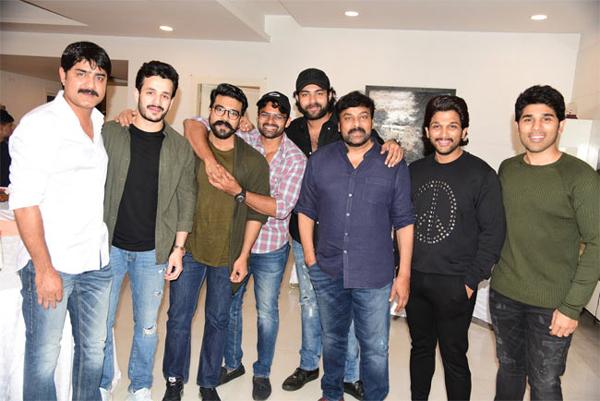 Pic Talk: Bunny Hosts Party To Sye Raa Team