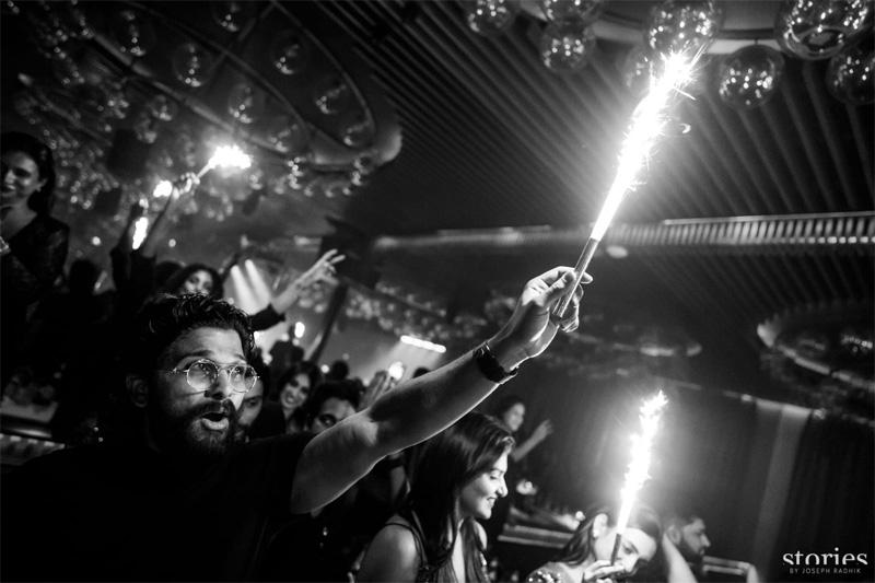 Allu Arjun's birthday bash in the foreign location