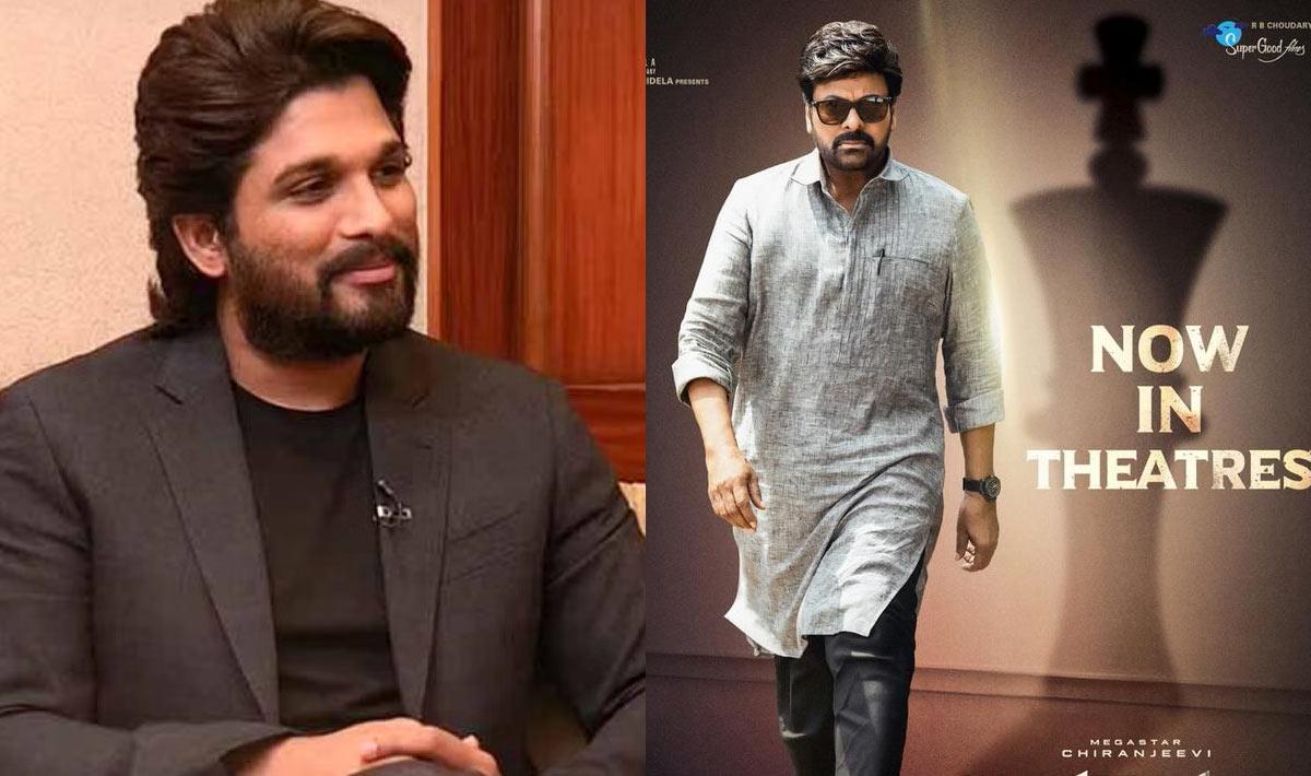 Allu Arjun on Godfather
