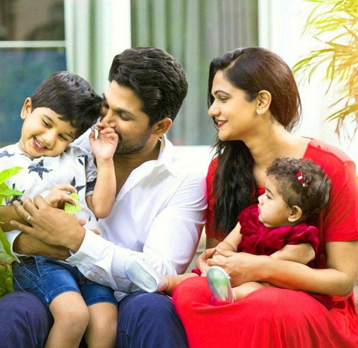 Allu Arjun's Beautiful Family Pic