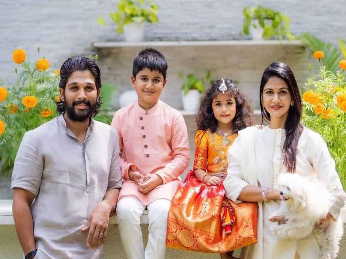 Allu Arjun's family steal hearts on social media