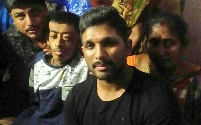 Allu Arjun Tear Struck