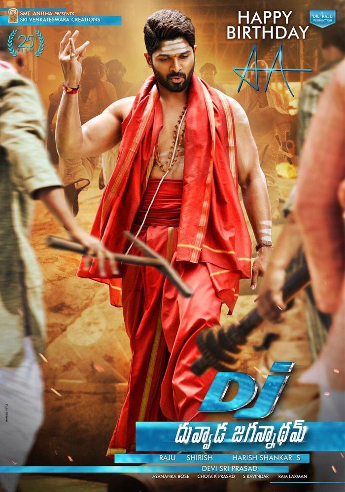 B-Day Boy Allu Arjun Terrific DJ Look