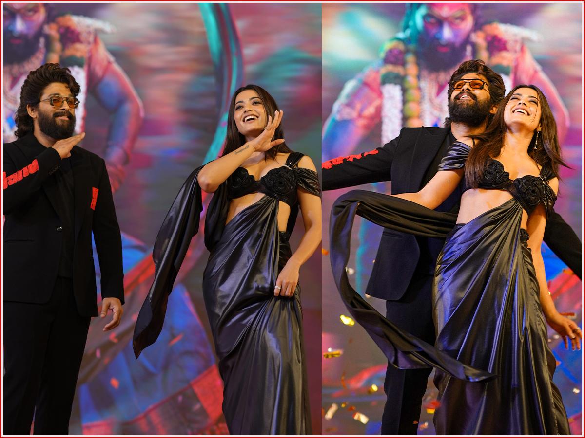 Pushpa The Rule - Allu Arjun-Rashmika sets Mumbai on fire