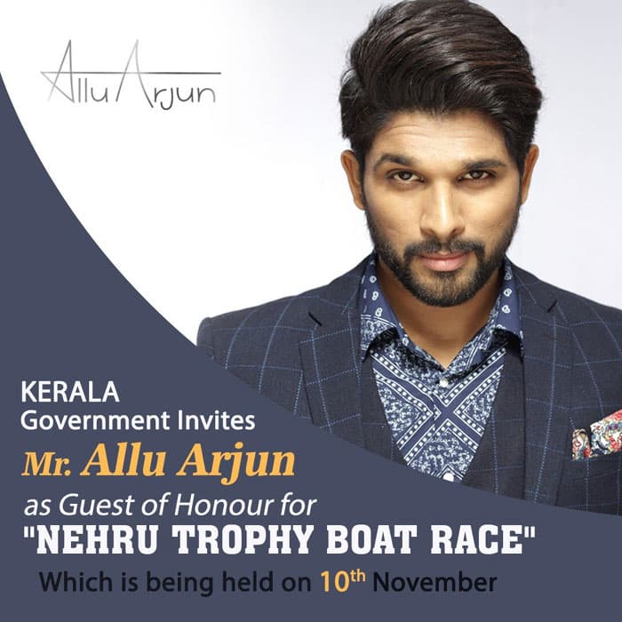 Kerala CM Invites Allu Arjun As Chief Guest