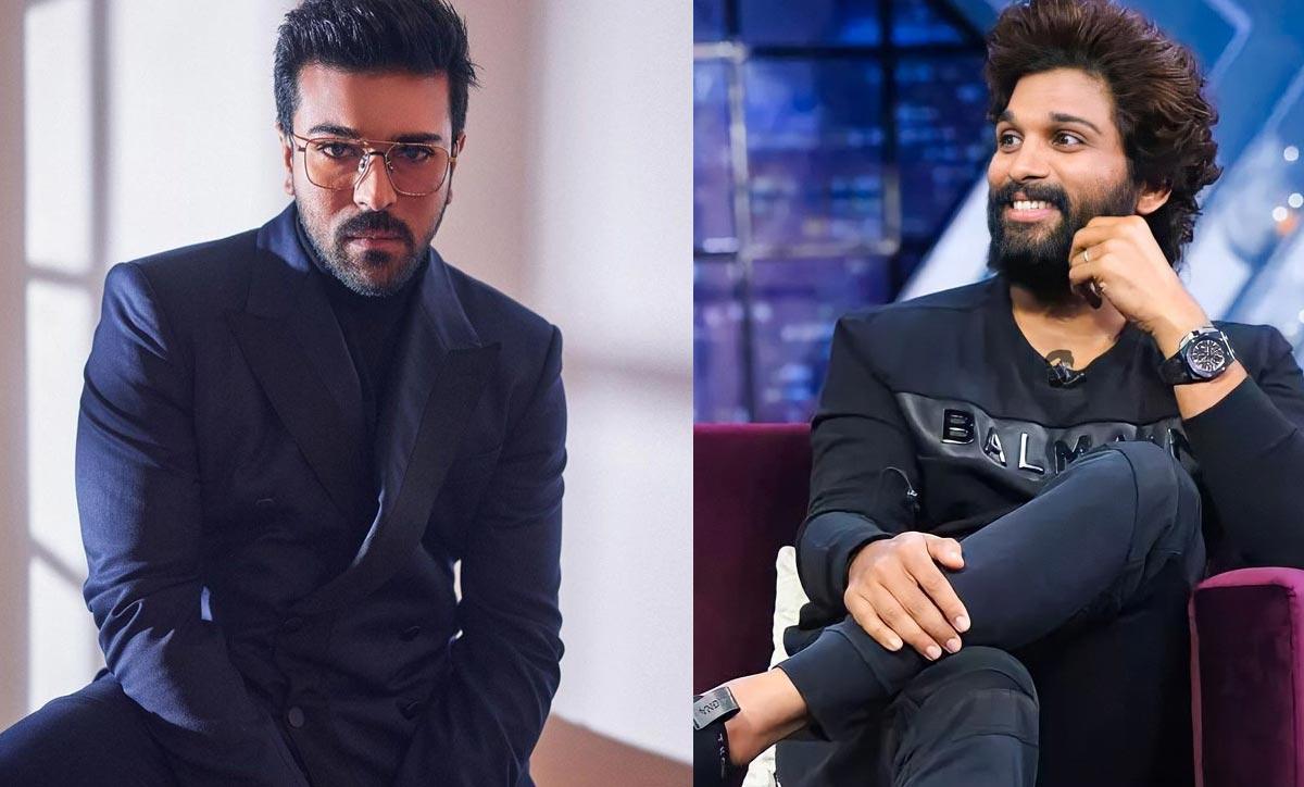 Sparks to fly between Allu Arjun and Ram Charan