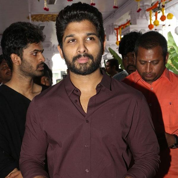 Allu Arjun Enters Tomorrow