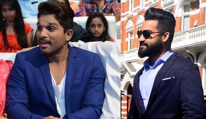 Allu Arjun's Wishes to NTR