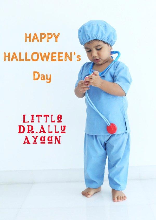 Allu Ayaan Special on Halloween's Day