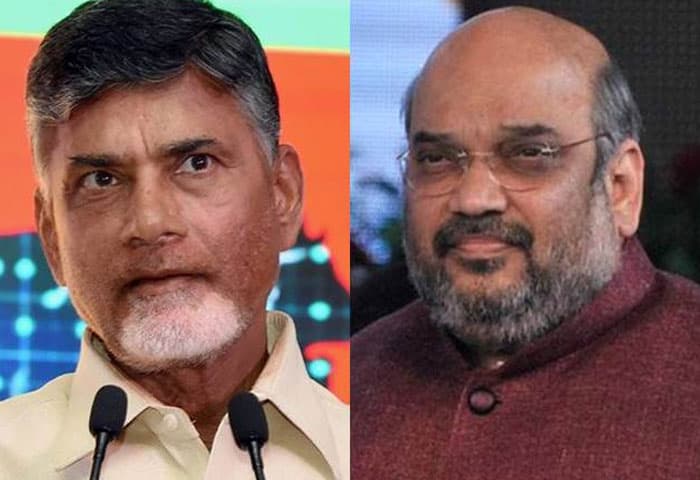 Amit Shah Warns Naidu!  Worked out?