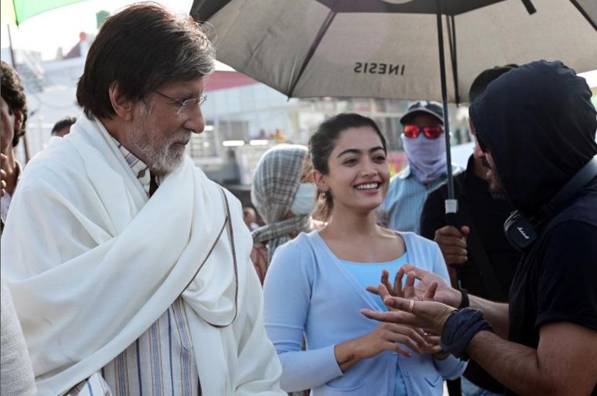 Amitabh-Rashmika's 'Pushpa' style steals hearts