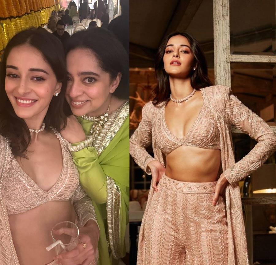 Ananya Pandey turns heat during Diwali