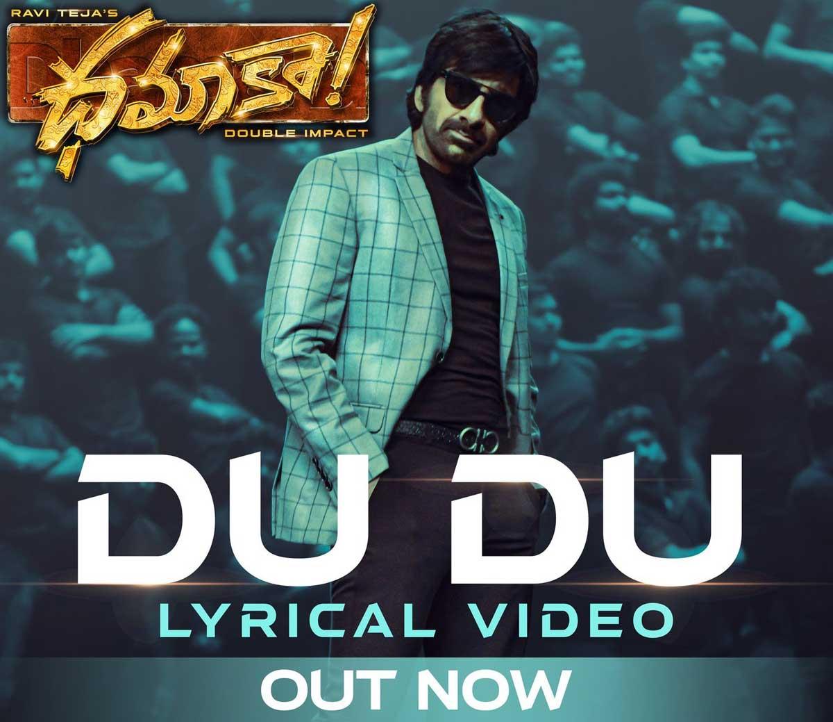 Du Du song from Dhamaka out