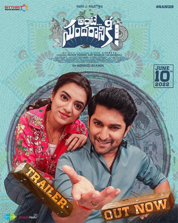 Ante Sundaraniki trailer offers a fun ride