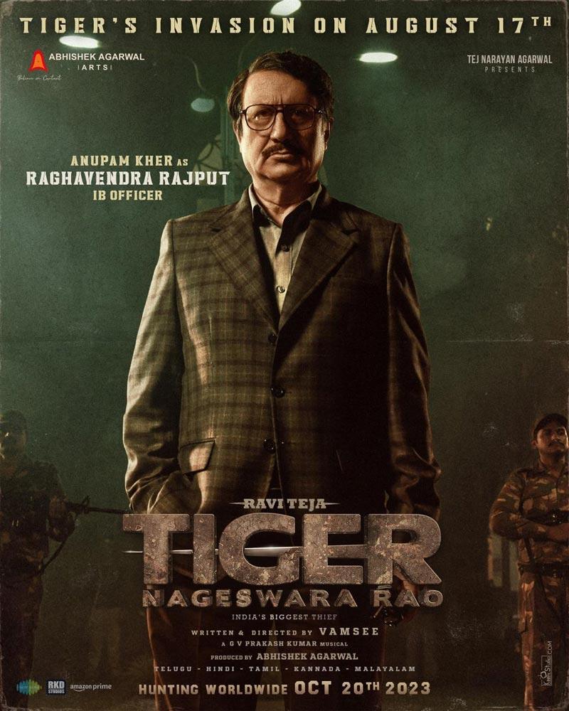 Tiger Nageswara Rao: Anupam Kher Role Revealed