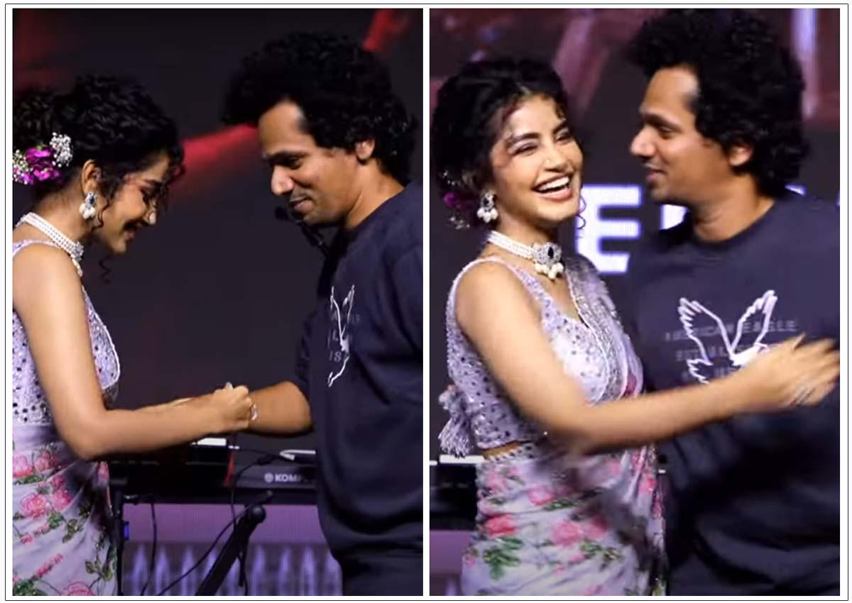 Anupama Parameswaran Ties Rakhi To Eagle Director Karthik