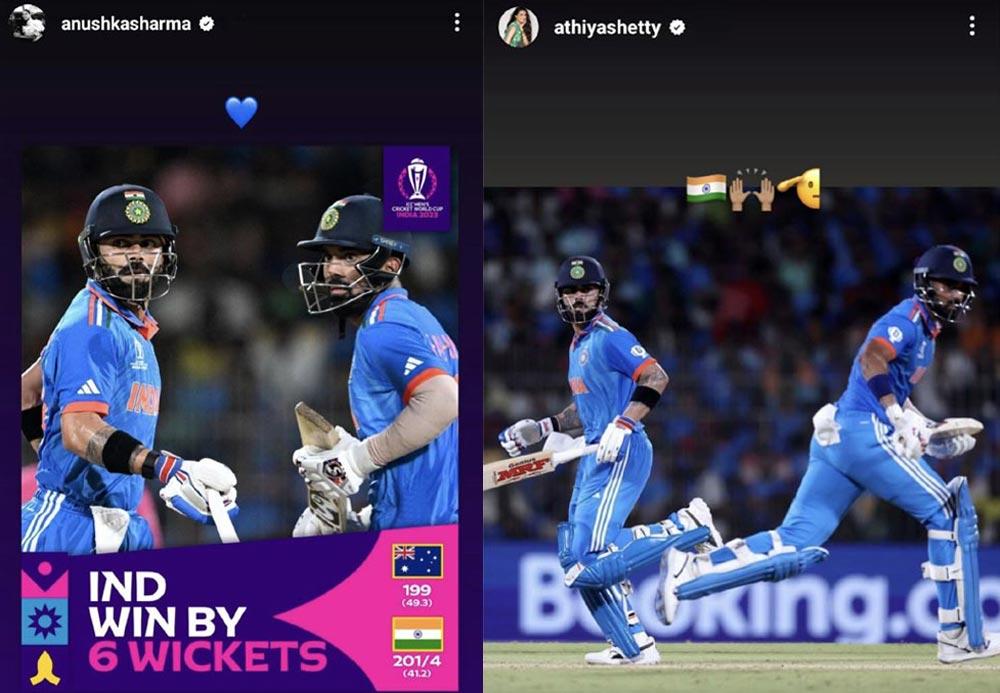 Anushka Sharma, Athiya Shetty Blown By Kohli, Rahul