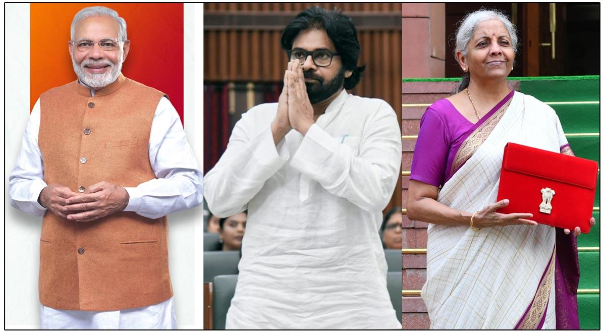 Pawan Kalyan Thanks PM Modi - FM Nirmala Sitharaman For The Budget