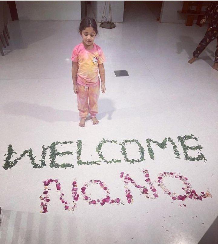 Allu Arjun gets a surprise on his return