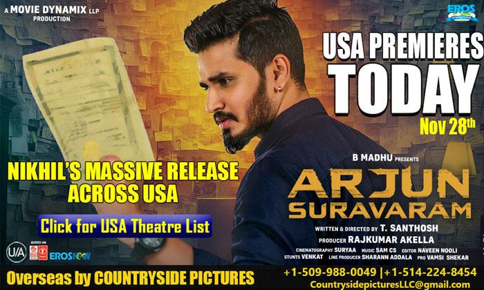 Releasing Today: Arjun Suravaram