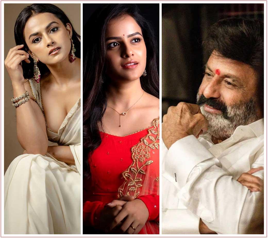 Whom is Balakrishna romancing.?