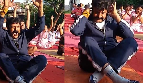 Balayya Really Needs Yoga?
