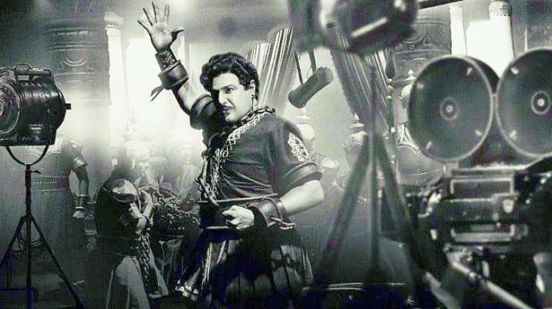 Charan Film PP: Balakrishna Merriment