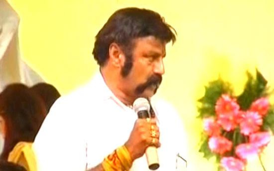 Balayya Recalls NTR, Forgets Them!
