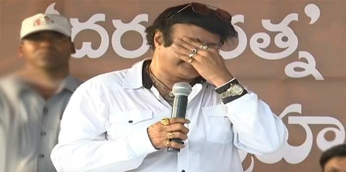 Balakrishna In Awe Of His Disaster