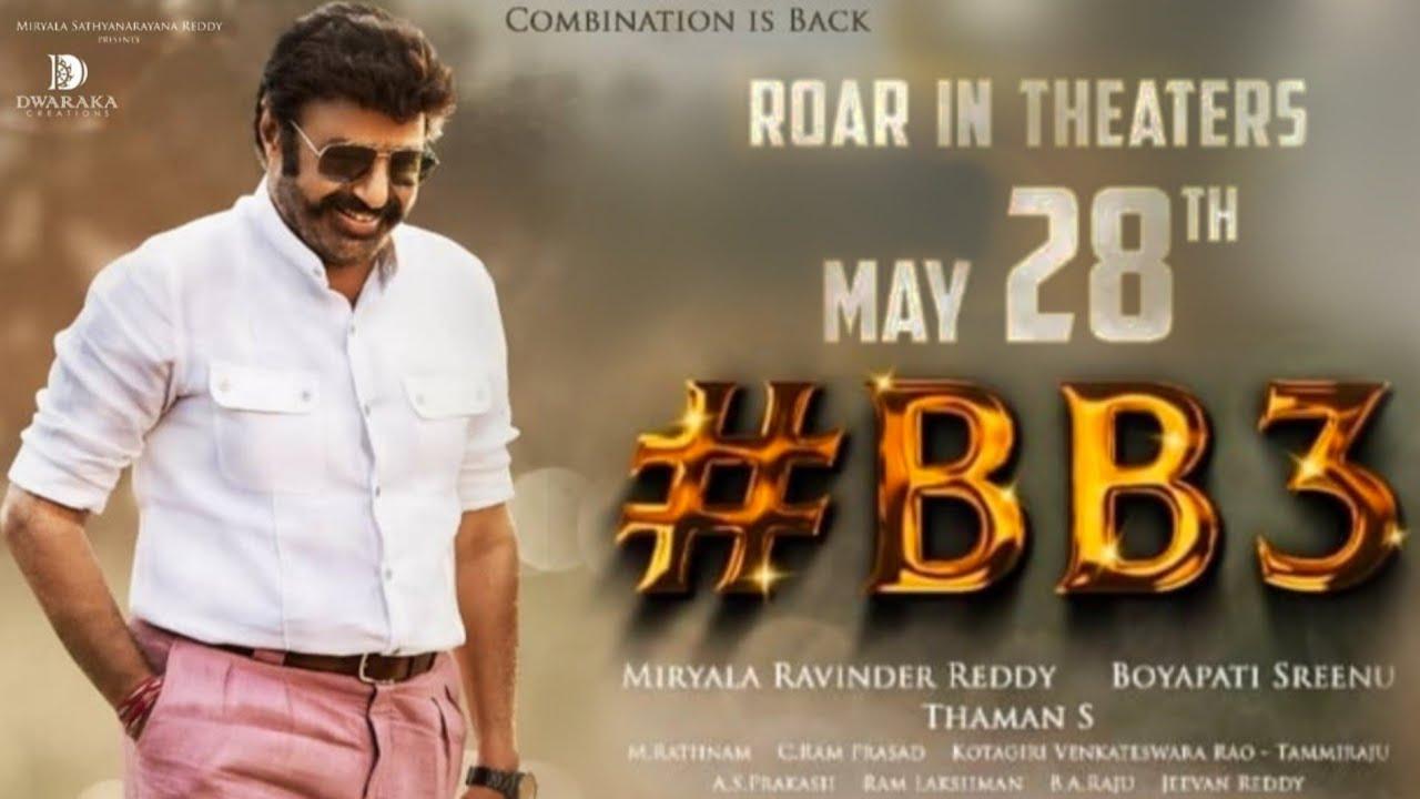 Balakrishna BB3 To Roar On May 28