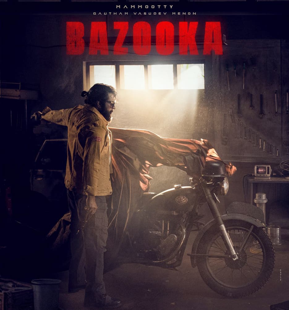 Mammootty looks stylish in Bazooka