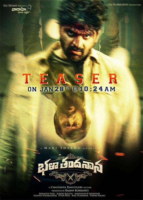 Bhala Thandanana teaser treat underway