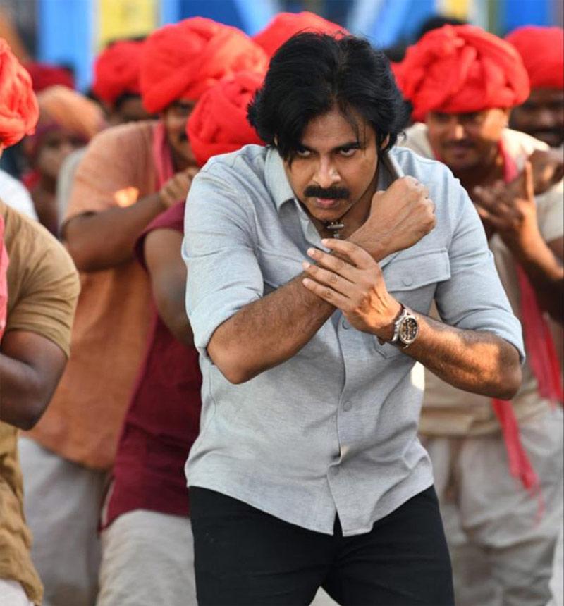 Bheemla Nayak intro song underway