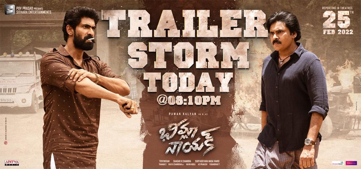 Time ticking from Bheemla Nayak's trailer storm