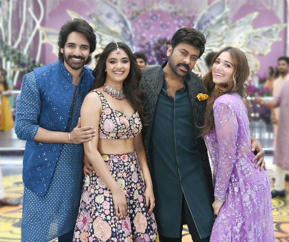 Bhola Shankar Nearing completion