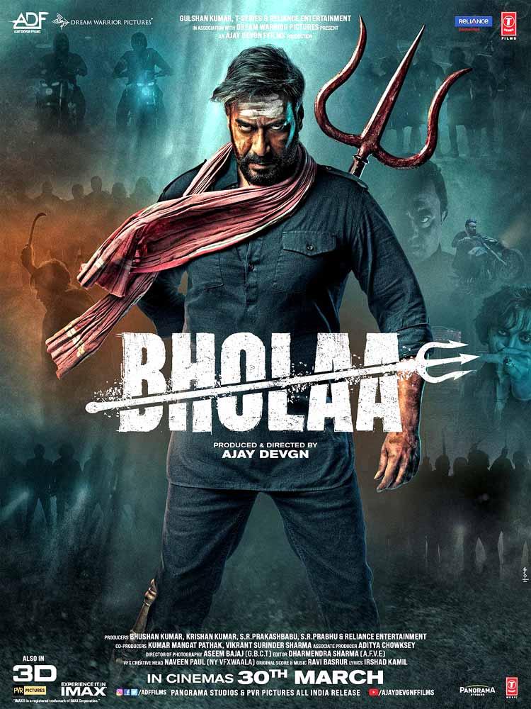 Ajay Devgn stuns in Bholaa new poster