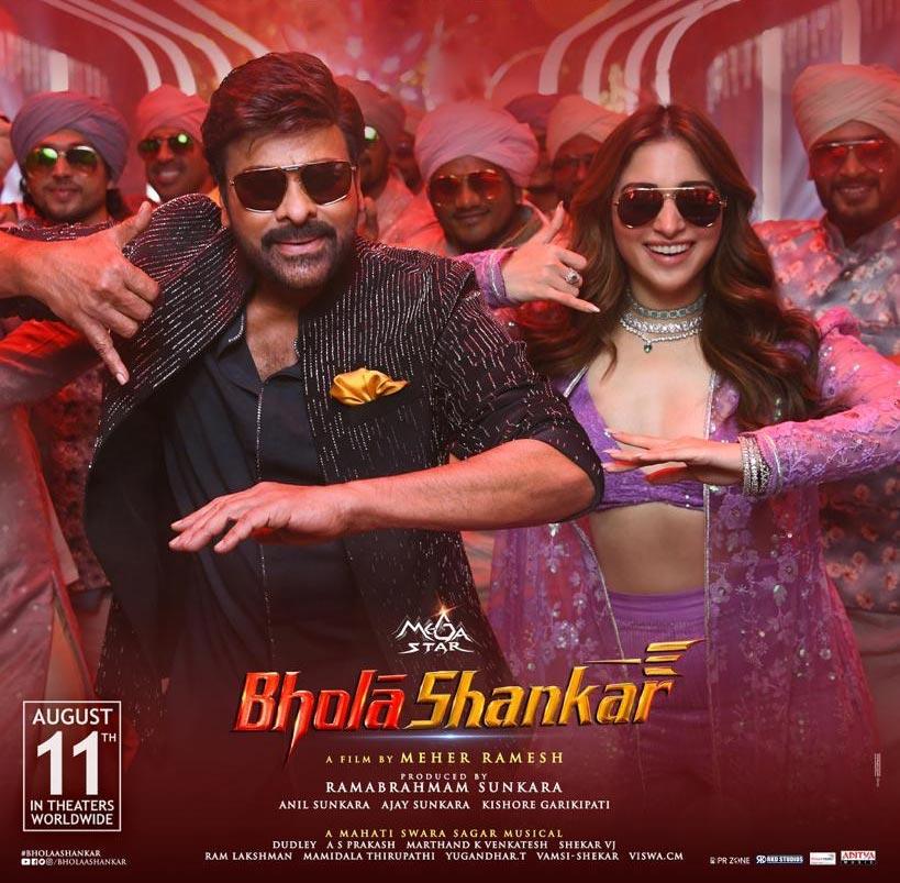Bholaa Shankar shows Rage, readies for pre release