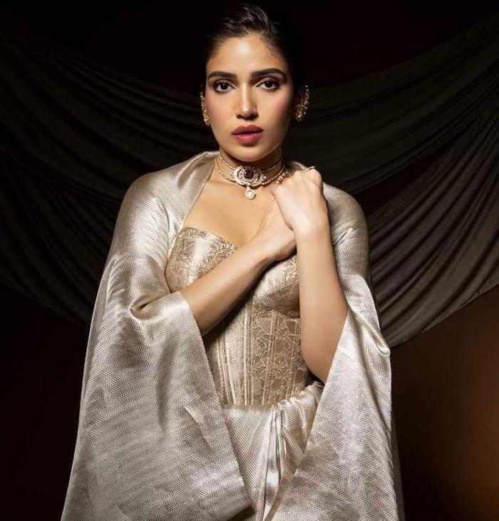 Bhumi Pednekar enjoys Andhra Bhojanam