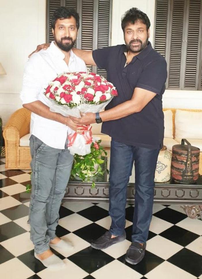 Birthday boy Bobby meets Chiranjeevi
