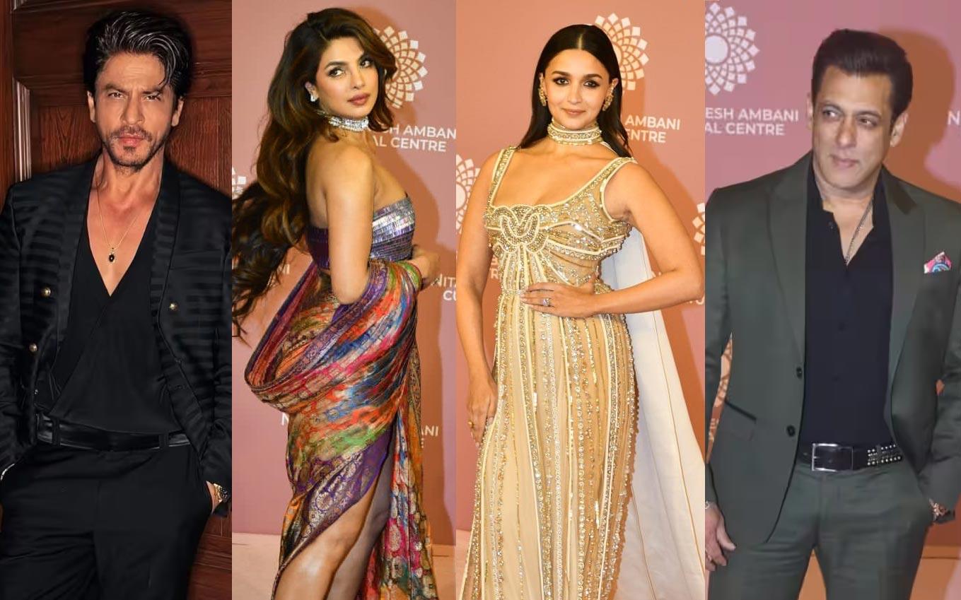 Aamir Khan, Shah Rukh Khan attend NMACC launch