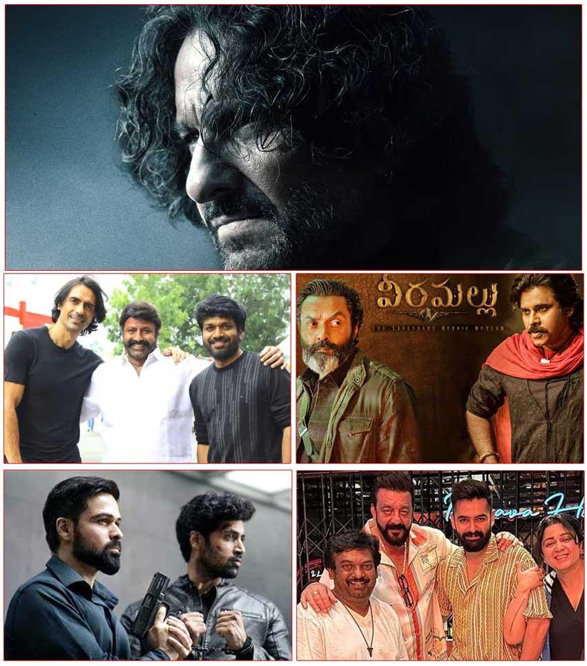 Bollywood stars making hay in Tollywood