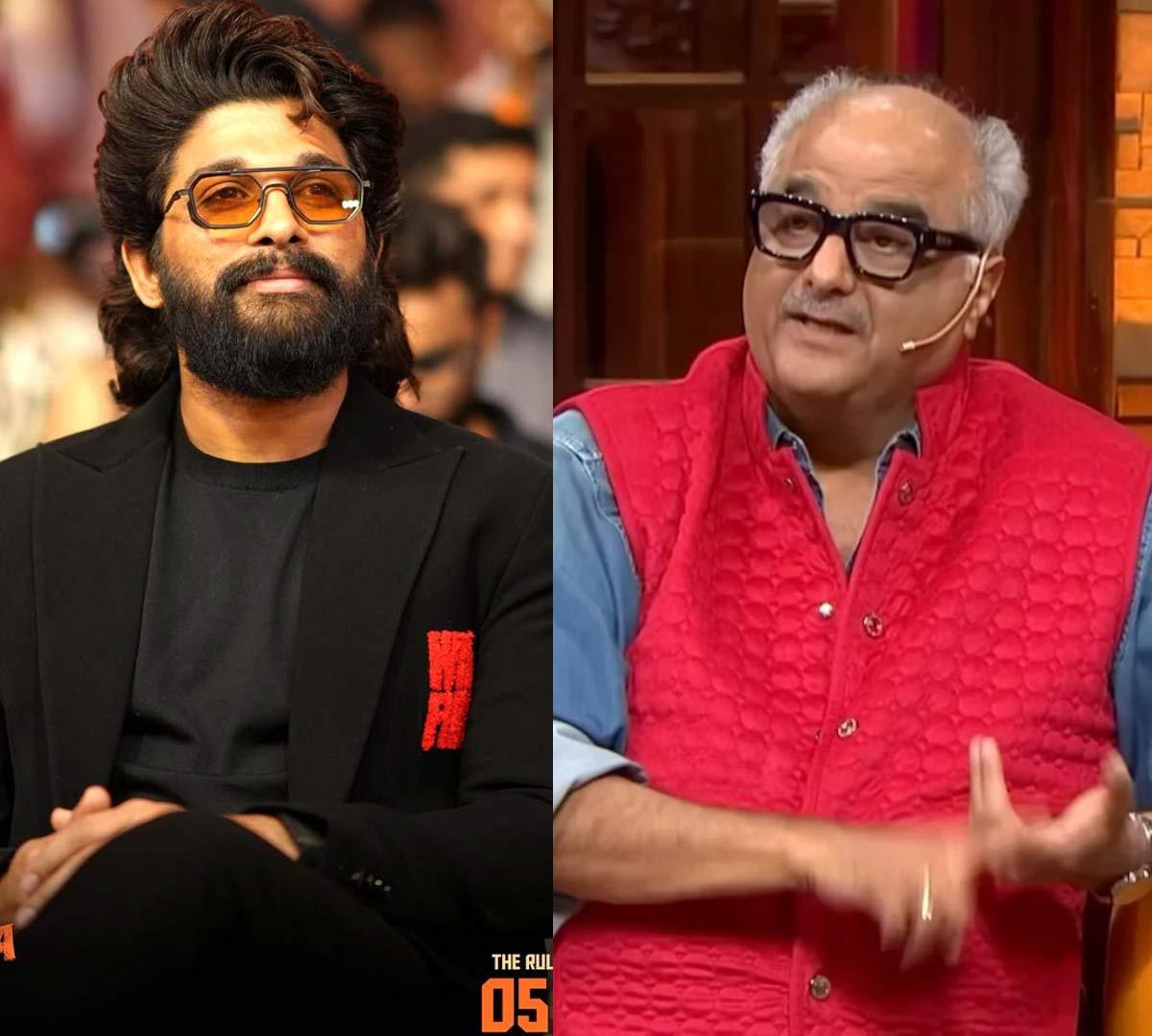 Boney Kapoor supports Allu Arjun