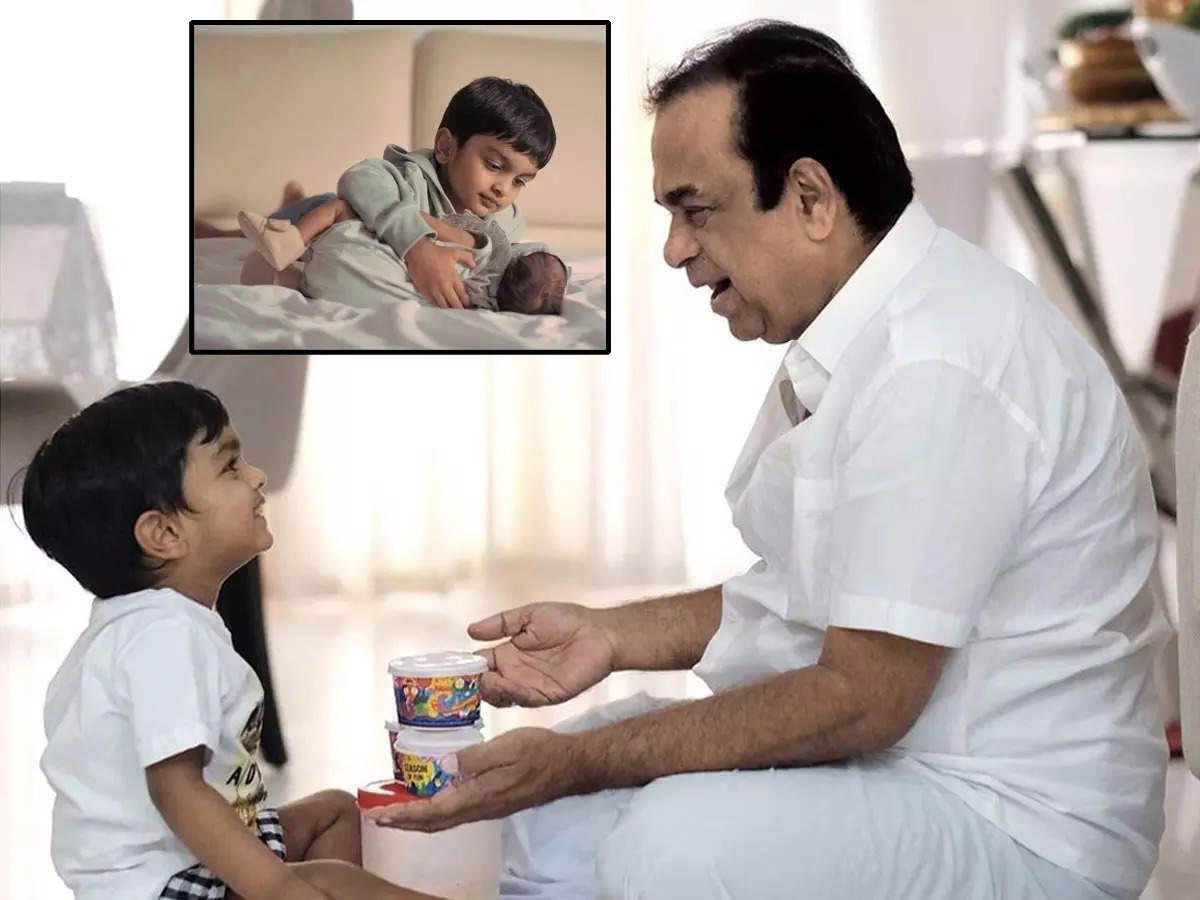 Brahmanandam once again becomes a grandfather