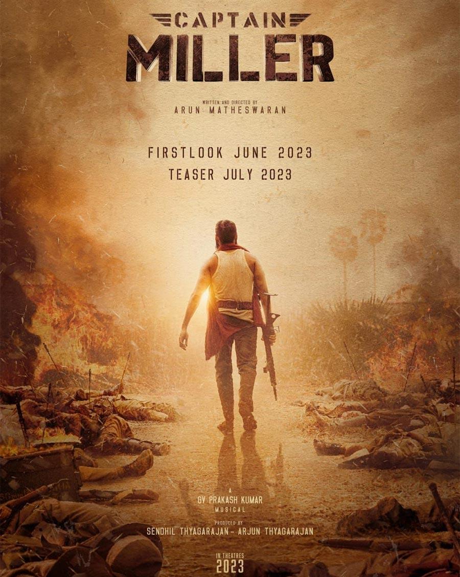 Captain Miller first look and teaser update