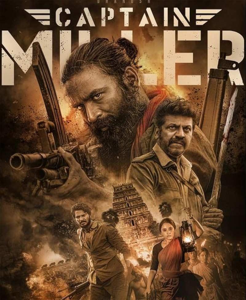 Dhanush Captain Miller premieres timing is locked
